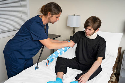 Black Adaptive T-Shirt – Easy Dressing for Chemo, Surgery & Recovery