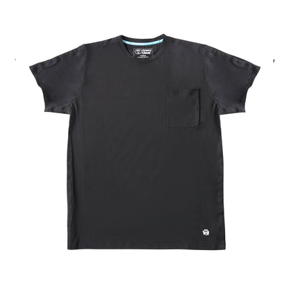 Black Adaptive T-Shirt – Easy Dressing for Chemo, Surgery & Recovery