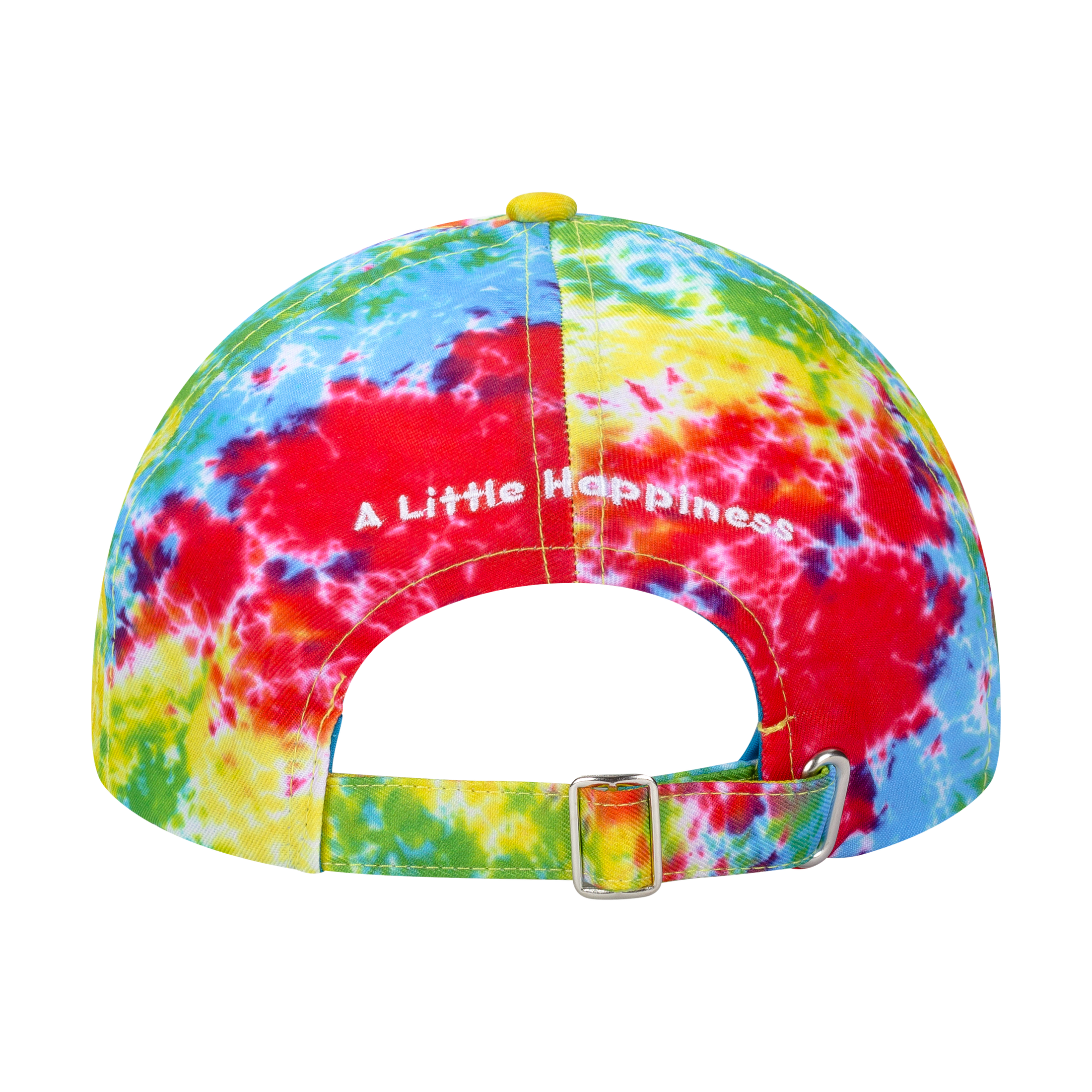Tie-Dye Cloud Logo Dads Hat - Festival-Ready Fashion