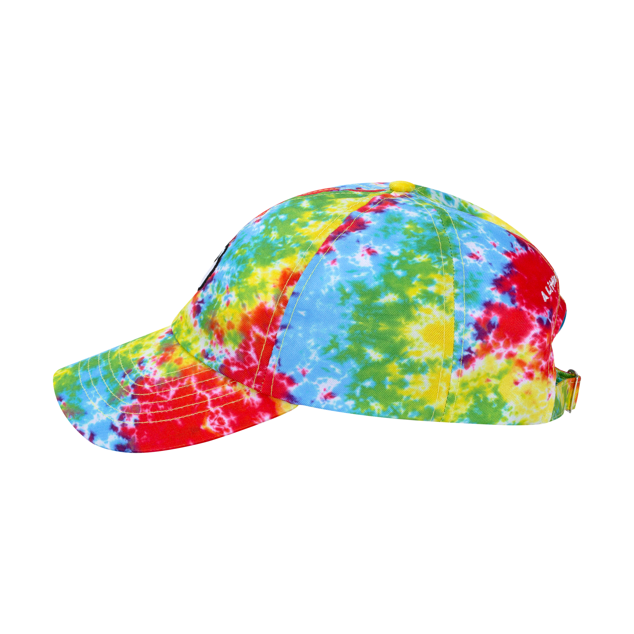 Tie-Dye Cloud Logo Dads Hat - Festival-Ready Fashion