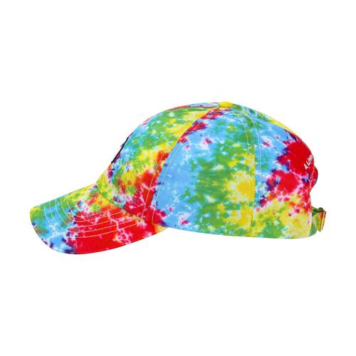 Tie-Dye Cloud Logo Dads Hat - Festival-Ready Fashion