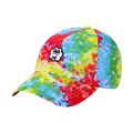 Tie-Dye Cloud Logo Dads Hat - Festival-Ready Fashion